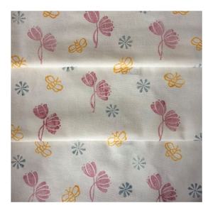 Medio blanco pequeños brotes serigrafía 100% algodón orgánico GOTS certificado que absorbe la humedad limpieza del hogar utensilio de cocina - Product Image 3