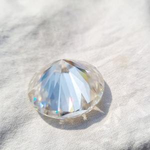 Pendentif en moissanite blanche facettée de qualité supérieure, taille excellente, personnalisé, 110 carats, bijoux créés en laboratoire, bagues, perles, pierres précieuses, tailles 20 mm, 9 mm - Product Image 5