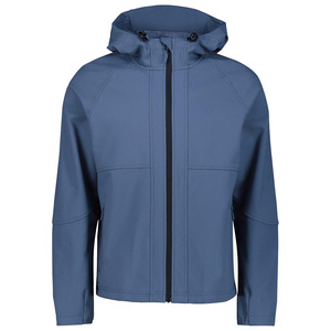 Veste d'hiver en toile souple unisexe, logo personnalisé, imperméable, coupe-vent, avec capuche - Product Image 1
