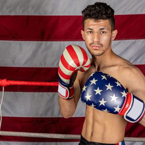 Guantes de boxeo profesionales de cuero de vaca con logotipo personalizado para adultos disponibles en colores personalizados-para artes marciales - Product Image 6