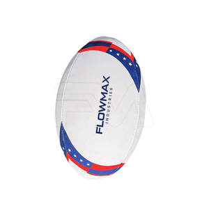 ลูกบอลรักบี้แบบนิ่มสำหรับทำจากหนังสินค้าตรงจากโรงงานสั่งทำสีได้ - Product Image 2