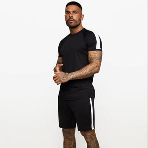 Camiseta Deportiva para Hombre, Ropa Deportiva, Entrenamiento Atlético, Ropa Casual de Calle, Top de Manga Corta - Product Image 1