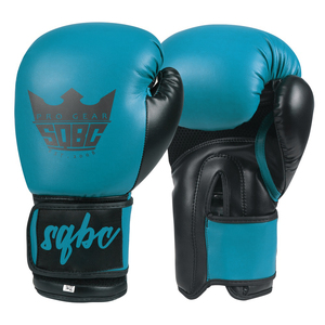 Vente en gros gants de boxe noirs de haute qualité de 12oz gants de boxe professionnels adultes à lacets en cuir gagnant logo personnalisé - Product Image 3