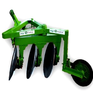 Arado de disco y grada de discos montados en tractor de jardín con motor central y componentes de bomba, cultivadores - Product Image 3