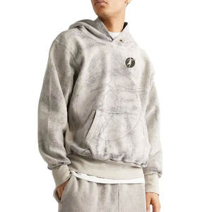 Confortable Hommes Acid Hoodies Automne Hiver Acid Wash Hoodies Premium 100% Coton Acid Wash Hoodies - Product Image 2