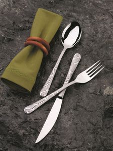 Juego de Cubiertos de acero inoxidable con acabado de cobre elegante para mesas, bodas, restaurantes, hoteles, eventos y comidas en casa - Product Image 2