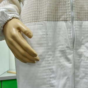 BAQian เสื้อกันผึ้งระบายอากาศได้สำหรับผู้ชายเสื้อแจ็กเก็ตการเลี้ยงผึ้งพร้อมหมวกแบบมืออาชีพ - Product Image 4