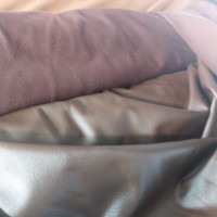 Jenny Stock Lote. Corea poliéster Spandex 4way Spandex tela textil muchos brillante liso teñido mejor calidad vestido mujeres