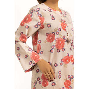 Conjunto Casual IPST-55311 de Viscosa Jacquard Estampada con Blusa de Manga Tres Cuartos para Primavera/Verano - Product Image 6