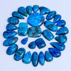 Lot en gros de cabochons de shattuckite naturelle de qualité supérieure, pierres précieuses en vrac de formes variées et pierres précieuses naturelles fines pour la fabrication de bijoux - Product Image 2