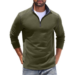 Sudadera de Manga Larga con Cierre de Cremallera de Alta Calidad, Transpirable, de Corte Regular, Ligera y Moderna - Product Image 2