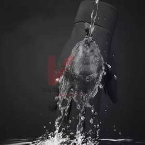 ถุงมือกันหนาวแบบสัมผัสหน้าจอได้ ผลิตตามสั่ง ซิลิโคนเจลกันลื่น บุด้วยผ้าฟลีซอุ่น เหมาะสำหรับวิ่ง ปั่นจักรยาน แข่งรถ และกิจกรรมกลางแจ้ง ขายดี - Product Image 2