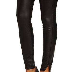 Cheap Price Winter Leather Pants Custom Printed Logo Women Fashionable Top Leather Pants High Quality - Product Image 4