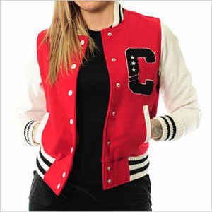 Veste universitaire en toile respirante pour femme, haute qualité, mode hiver, avec options personnalisables - Product Image 1