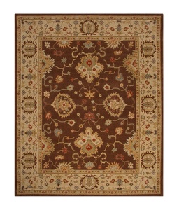 Tapis de luxe en peluche Durrie en laine de lavage antique Hauteur de pile élevée Taille personnalisée faite à la machine pour le hall de l'hôtel - Product Image 6