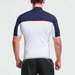 Rash Guard Customized High Quality Short Sleeve for <b>Men</b> Rash Guard Custom <b>Swim</b> Shirt Full Sleeve Quick Dry - Product Image 4