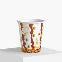 TBH Proveedor Mayorista de Vasos de Papel Desechables Blancos de 16 oz con Laminación de PE de Pared Simple para Agua Mineral, 100% Ecológicos