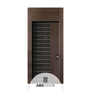 Puerta de Acero ABSDOOR, Alta Seguridad, Aislamiento Térmico y Acústico, Puerta de Entrada Principal, Elegante, Segura, Ajustable, Calidad Turca - Product Image 1