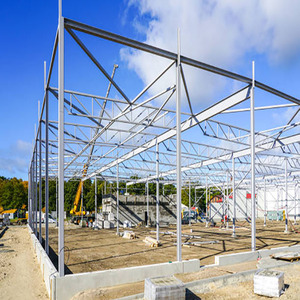 Casa Prefabricada Moderna de Estructura de Acero Ligero/Pesado, <span class=keywords><strong>Requisitos</strong></span> Personalizados, Villa Multiusos de Acero Ligero - Product Image 6