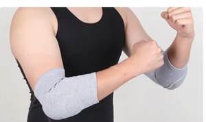 Breathable <b>Foam</b> Elbow <b>Pads</b> Polyester Sports Protection for Running Football Volleyball Dance Custom - Product Image 3