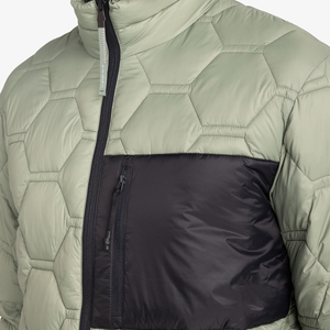 Chaquetas acolchadas de invierno ultraligeras de moda para hombre OEM, ropa de exterior personalizable con cremallera de bombardero con opción de talla grande - Product Image 4