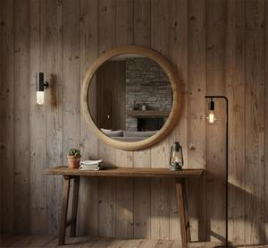 Miroir mural décoratif en bois de qualité export pour l'entrée, projets de décoration intérieure et accents muraux disponibles au meilleur prix - Product Image 6