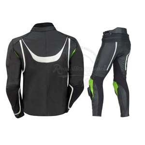 Traje de motorista de cuero de motor para hombre recién llegado a la venta en línea último estilo traje de motorista de cuero de motor - Product Image 2
