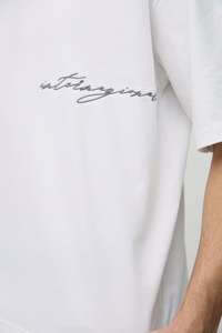 Camiseta de Verano Extra Grande para Hombre, Calidad Premium, 100% Algodón, 240GSM, Teñido en Hilo, Larga, Personalizada, Lisa, 2025 - Product Image 3