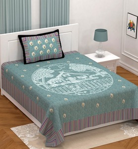 Juego de 4 piezas de cama suave para dormitorio, juego de sábanas blancas de sarga, falda de cama de algodón 100%, juego de sábanas de algodón coreano acolchado con encaje - Product Image 5