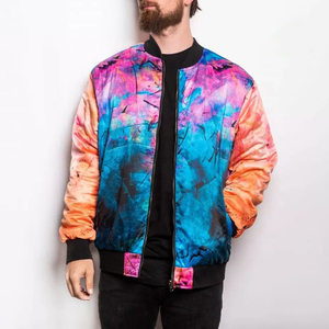 แจ็กเก็ตบอมเบอร์สำหรับผู้ชายเสื้อแจ็กเก็ตบอมเบอร์ผ้านิ่มสำหรับฤดูหนาวออกแบบได้ตามต้องการ - Product Image 6