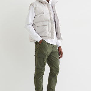 Pantalones Deportivos de Algodón y Poliéster de Alta Calidad al por Mayor, Pantalones Deportivos para Hombre con Cierre - Product Image 3