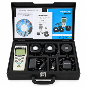 Medidor de Iluminación Solar UV 3 en 1 TM-208 con Registro de Datos USB, 45000 Registros para Pruebas de Curado UV y Energía Solar - Product Image 4