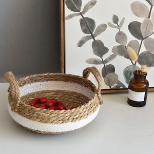 Cesta de algodón con cuerda, cesta grande para la colada, almohadas, manta hecha en Vietnam, el mejor precio - Product Image 5