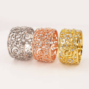 Anillo para Servilletas de Diseño con Gran Descuento, Proporciona una Presentación Estructurada que Mejora la Apariencia de las Servilletas Dobladas - Product Image 4