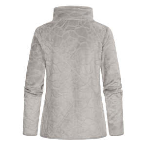 Chaqueta de Forro Polar de Lujo con Cuello Alto y Cremallera para Mujer, Ajuste Holgado, Exclusiva, Transpirable, Suave, Cálida y Cómoda - Product Image 6