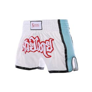 Short de boxe muay-thaï personnalisable pour hommes, MMA, vêtements de sport pour le football, vêtements d'entraînement prêts pour le combat, vente en gros - Product Image 5