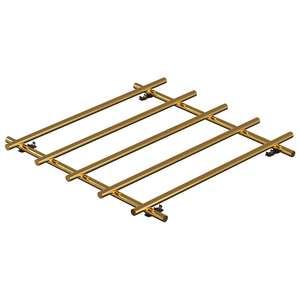 <b>Trivet</b> Made of <b>Stainless</b> <b>Steel</b> Gold Plated Rust-proof Elegant Modern Kitchen Household (gold) Home Decor Table Top Decoration - Product Image 1