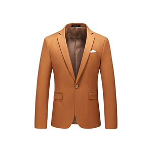 ชุดสูทผู้ชายแฟชั่น สำหรับธุรกิจ งานออฟฟิศ งานแต่งงาน งานทางการ กิจกรรมกลางแจ้ง กางเกงและเสื้อสูทผู้ชาย ระบายอากาศได้ดี ชุดสูทผู้ชาย กางเกงและเสื้อสูท - Product Image 1