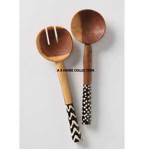 Stainless Steel Birthday Cutlery Knife Spoon <b>Fork</b> Serving Set Indian Handicraft with Unique Golden Flower Leaf Handle - Product Image 4