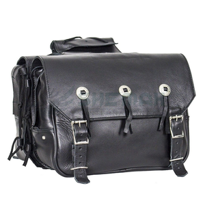 Sac de selle de cheval en cuir à logo personnalisé avec artisanat durable et prix de gros pour les fournitures d'équitation et d'équitation - Product Image 5