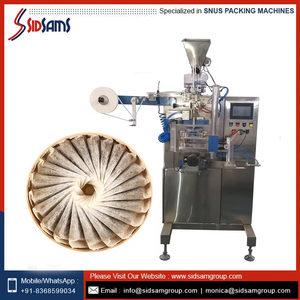 Best Quality Automatic Snus Powder <b>Machine</b> Indian Manufacturer's Mechanical Food <b>Machine</b> Paper Pouches Sachets Cans Engine - Product Image 6
