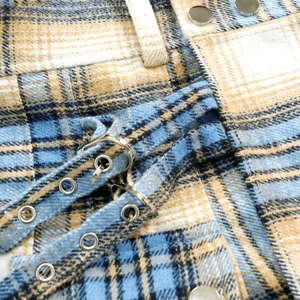 Style Plaid Contraste Couleur Poche Jupe Plissée Kilt pour Hommes Irlandais Traditionnel Hommes Mode Scottish Kilt - Product Image 4