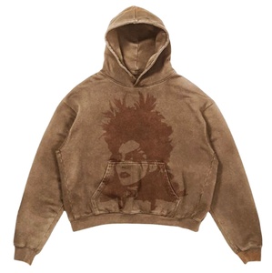 Sweat à capuche unisexe de haute qualité avec fermeture éclair, fabricant OEM, mélange de coton, broderie automne, service d'impression numérique du logo - Product Image 3