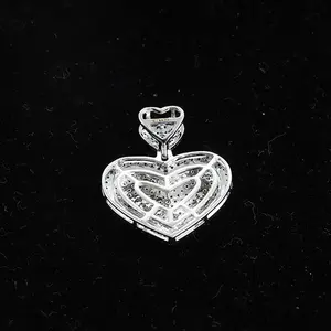 Colgante de Lujo Personalizado con Diamante Moissanite VVS de Alta Calidad, Plata de Ley 925, Estilo Hip Hop, para el Hinduismo - Product Image 2