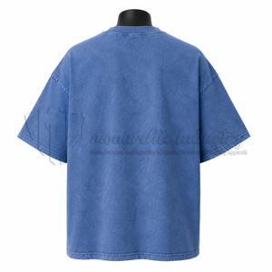 Camiseta Personalizada de Algodón Grueso con Estampado Gráfico, Estilo Oversize, Lavado Ácido, Fabricante de Ropa Urbana - Product Image 2