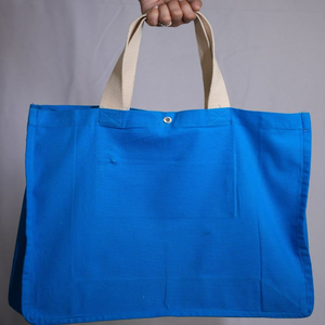 100% Cotton <b>Canvas</b> Tote Bag with Custom Logo Eco-Friendly Multi-Purpose Heavy-Duty Grocery & Beach Shopping Bag Superior Quality - Product Image 1