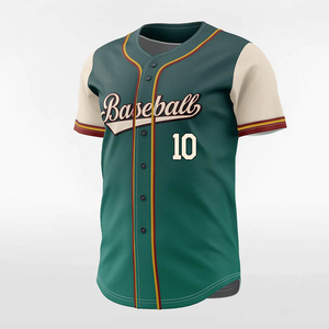 Maillot de baseball pour hommes, équipe professionnelle, tissu en polyester, maillot de baseball pour hommes, texture lisse, tissu en maille de polyester - Product Image 2