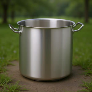 18/10 Stainless Steel Stock <b>Pot</b> 28cm 5L-Professional 9200 Series 9222.28 <b>for</b> Restaurants - Product Image 3