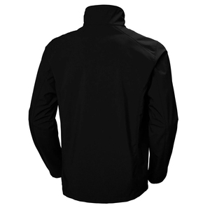 Veste en polyester et toile pour homme, coupe-vent softshell personnalisé avec logo, imperméable, pour le travail en extérieur, avec doublure en polaire - Product Image 5