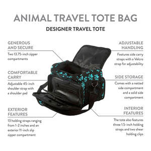 Bolsa de Transporte para Mascotas, Organizador de Artículos de Aseo para Perros y Gatos, Almacenamiento para Kit de Aseo y Accesorios para Mascotas - Product Image 2